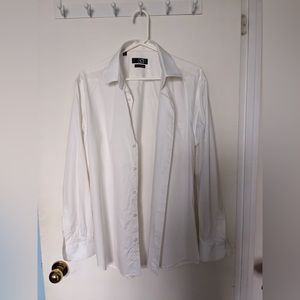 Le 31 white dress shirt size 16, stain inside the back collar